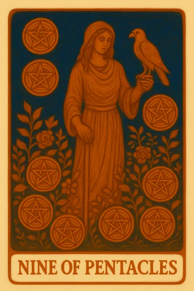 Nine of Pentacles